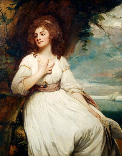 Mrs Crouch (Anna Maria Phillips) 1787 da George Romney