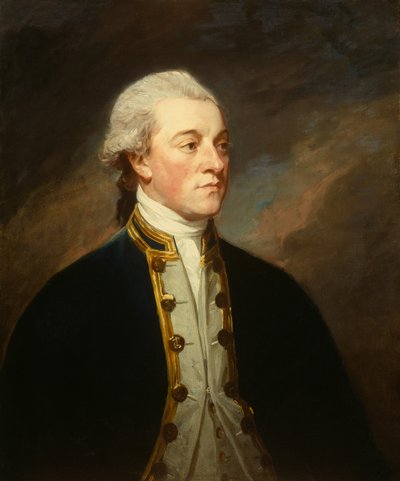 Ritratto del Capitano Henderson, c.1785 da George Romney