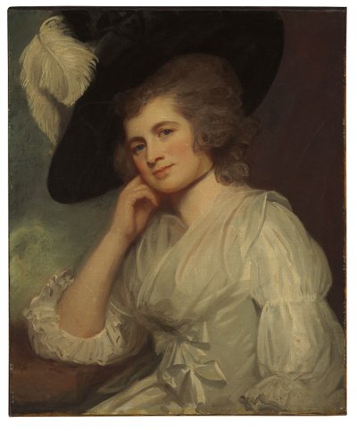 Ritratto di Lady Laetitia A Court da George Romney