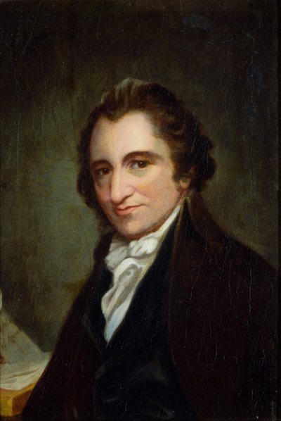 Ritratto di Thomas Paine da George Romney