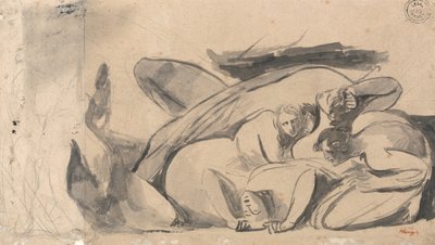 Prison Scene da George Romney