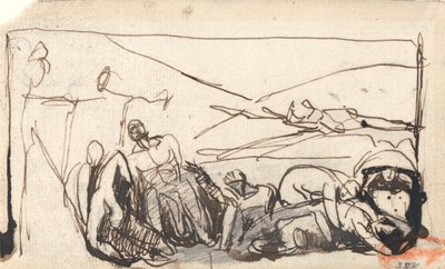 Prison Scene da George Romney