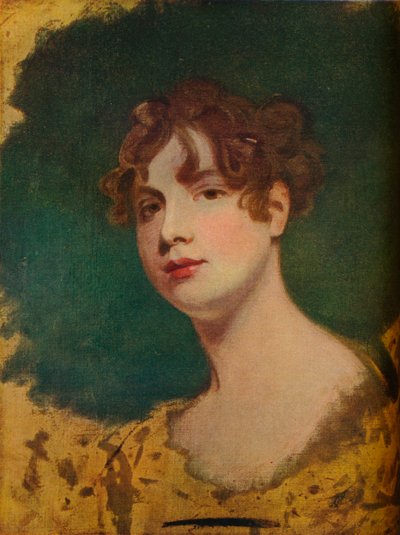 Schizzo di una testa femminile, XVIII secolo da George Romney