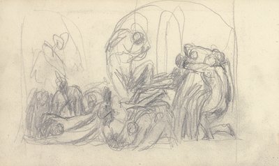 Disegno di taccuino da George Romney