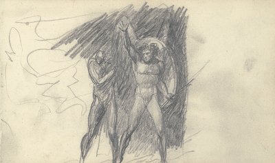 Disegno del taccuino da George Romney