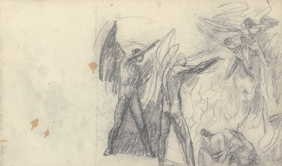Disegno di un taccuino da George Romney