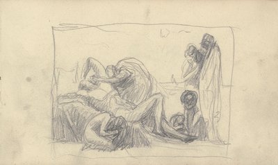 Disegno del taccuino da George Romney