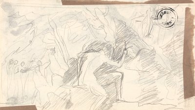 Leggero schizzo di figure da George Romney