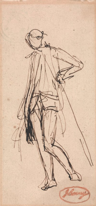 Figura in piedi da George Romney