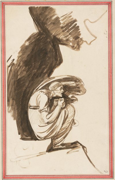 Studio per “La strega della Lapponia” da George Romney