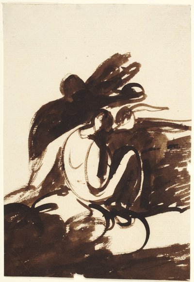 Studio per un gruppo di figure da George Romney