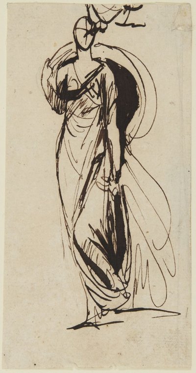Studio per il ritratto della viscontessa Bulkeley da George Romney