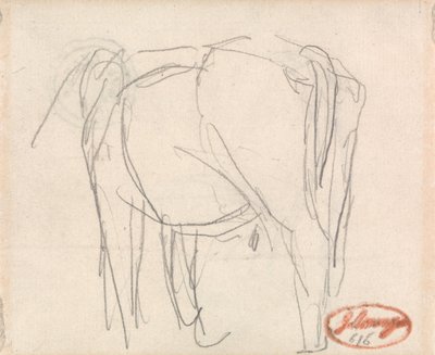 Studio di un animale da George Romney