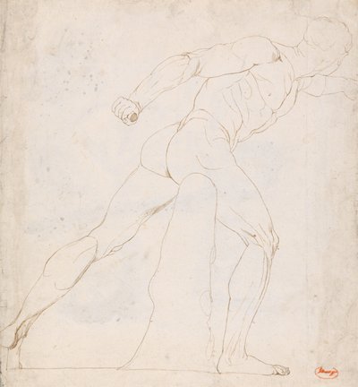 Studio del gladiatore della Galleria Borghese da George Romney