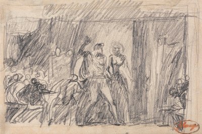 La scena del banchetto: "Macbeth" da George Romney