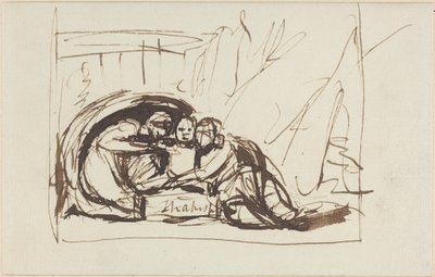 Il piccolo Shakespeare, nutrito dalla commedia e dalla tragedia da George Romney