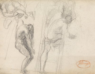 Due studi di figura da George Romney