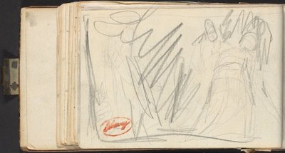 Due figure in vesti svolazzanti da George Romney