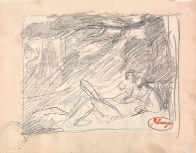 Due amanti in un paesaggio da George Romney