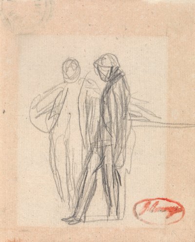 Due figure in piedi da George Romney