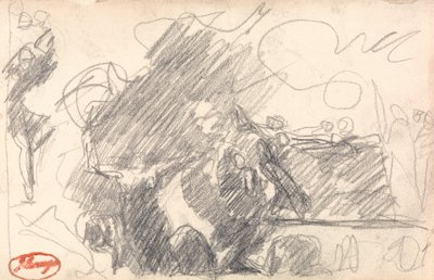 La caverna delle streghe: La seconda visita di MacBeth da George Romney