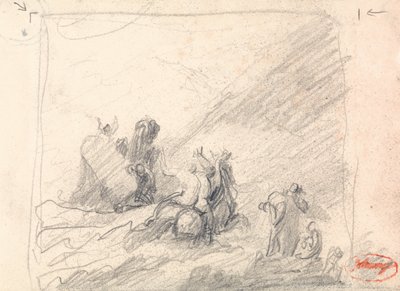 Wolgemuth salva i naufraghi al largo del Capo di Buona Speranza da George Romney
