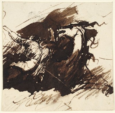 Woltemad soccorre i naufraghi al largo del Capo di Buona Speranza da George Romney