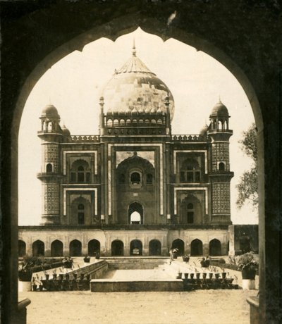 Tomba di Safdarjung, Delhi, India, c1909 da George Rose