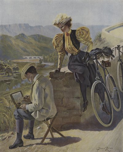 Arte e Bicicletta da George Roux