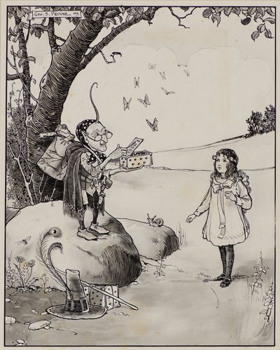 Scatola magica di farfalle da George Salmond Peddie