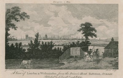 Veduta di Londra e Westminster da George Samuel Elgood