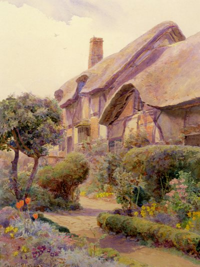 Cottage di Anne Hathaway da George Samuel Elgood