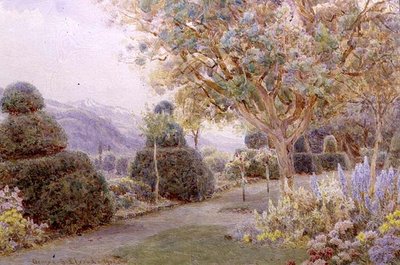 Chateau de la Cour, Valle del Rodano da George Samuel Elgood