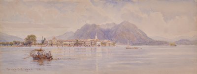 Isola dei Pescatori, Lago Maggiore da George Samuel Elgood