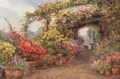 Giardini Italiani: Una terrazza fiorentina da George Samuel Elgood