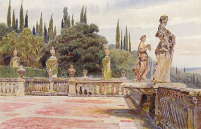 Giardini Italiani: Villa Palmieri, Flora e Pomona da George Samuel Elgood