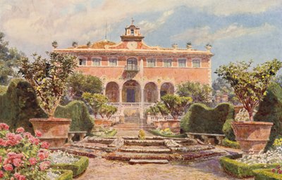Giardini Italiani: Villa di Caniparola da George Samuel Elgood