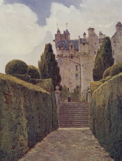 Il Viale di Tasso, Crathes da George Samuel Elgood