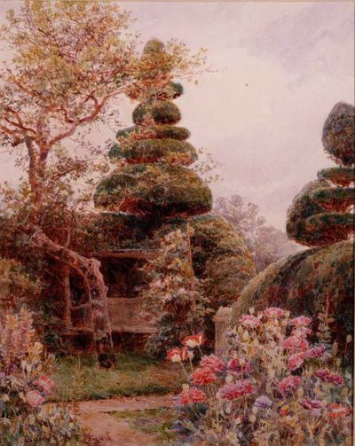 Yew Arbour, Polhill da George Samuel Elgood