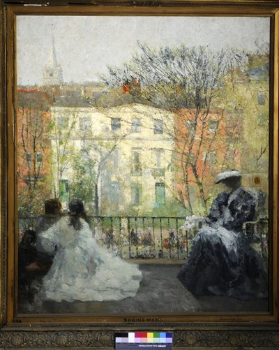Atmosfera di primavera, c.1908 da George Sauter