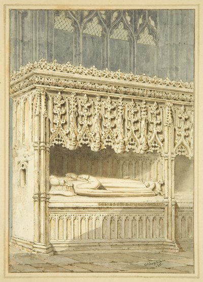 Monumento a Sir Thomas Mede in St Mary Redcliffe da George Shepherd