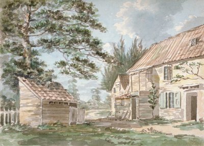 Mulino a ruota vicino a Greenford, Middlesex, 1797 da George Shepherd