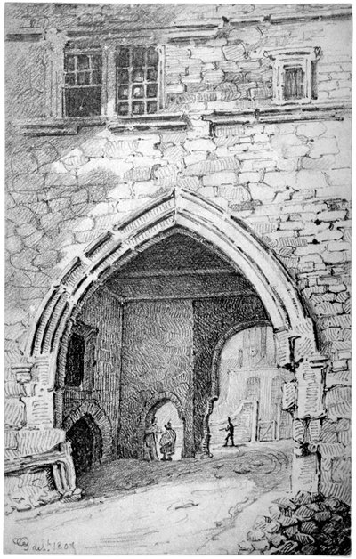 Veduta della Porta di Re Giovanni nell