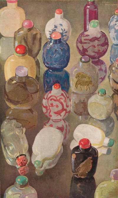 Bottiglie di tabacco cinesi, c1923 da George Sheringham