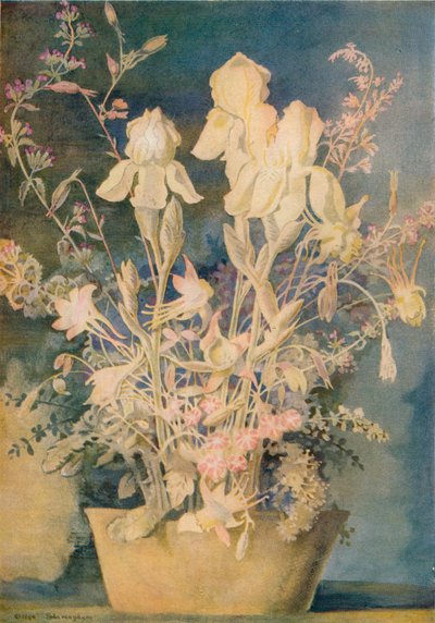 Dipinto di fiori di George Sheringham, c1910-1920, 1936 da George Sheringham