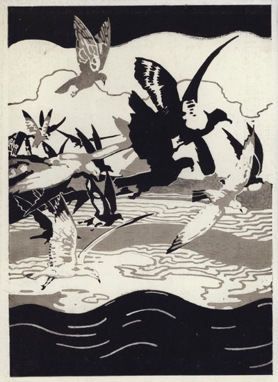 Illustrazione per Canadian Wonder Tales da George Sheringham