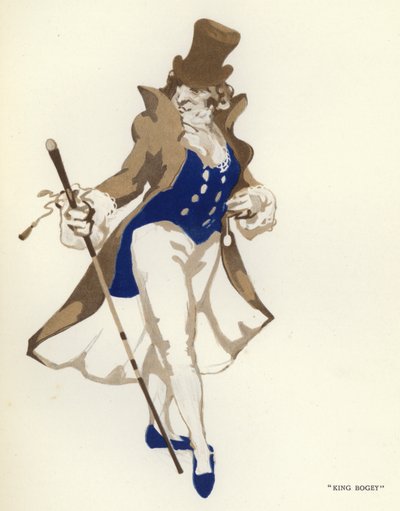 Illustrazione per The Happy Hypocrite di Max Beerbohm da George Sheringham