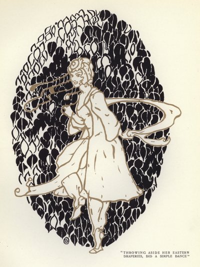 Illustrazione per The Happy Hypocrite di Max Beerbohm da George Sheringham