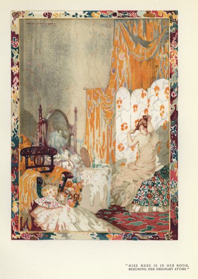 Illustrazione per The Happy Hypocrite di Max Beerbohm da George Sheringham