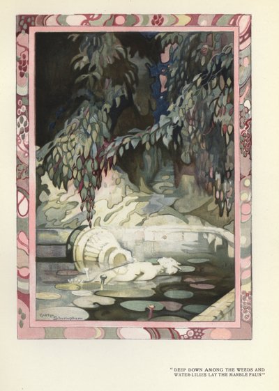 Illustrazione per The Happy Hypocrite di Max Beerbohm da George Sheringham